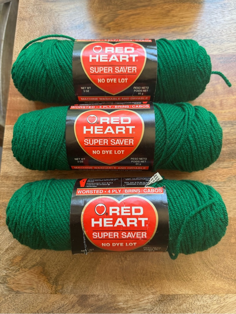 Red Heart ♥️ Super Saver Yarn - Paddy Green - Picture 3 of 3